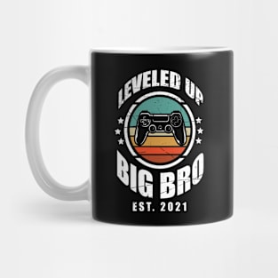 I Leveled Up To Big Brother Video Gamer Design Mug